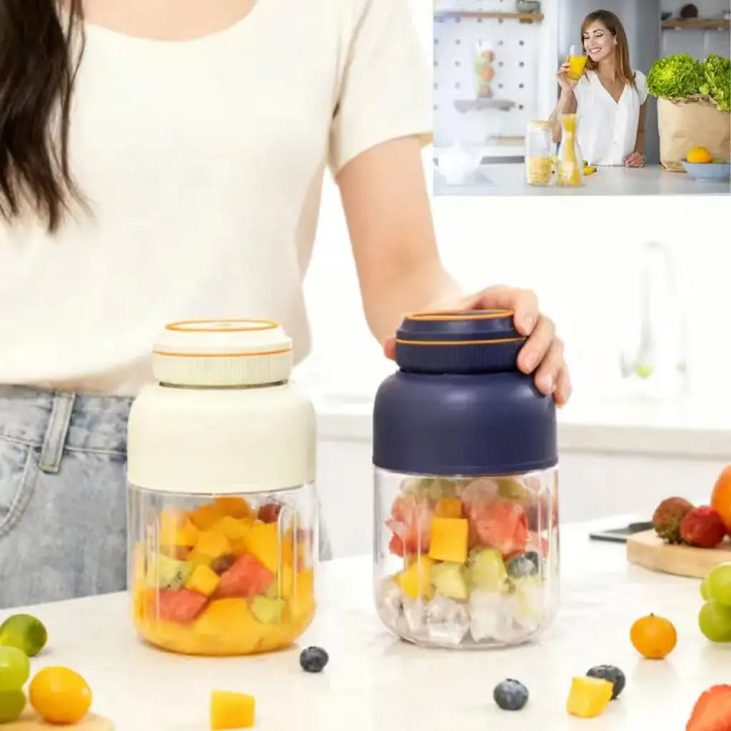 Portable Household Appliances Juicer,Usb Rechargeable Juice Blender Cup,Multifunctional Juicermachine ,Summer Essentials Smoothieblender